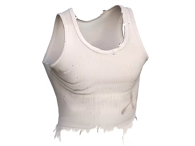 vest clothes vest worn vest 3d model