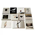 Stylish Cereal And Other Magazines With Diverse Cover Designs And Open Pages