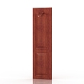 American wardrobe door panel 3d model