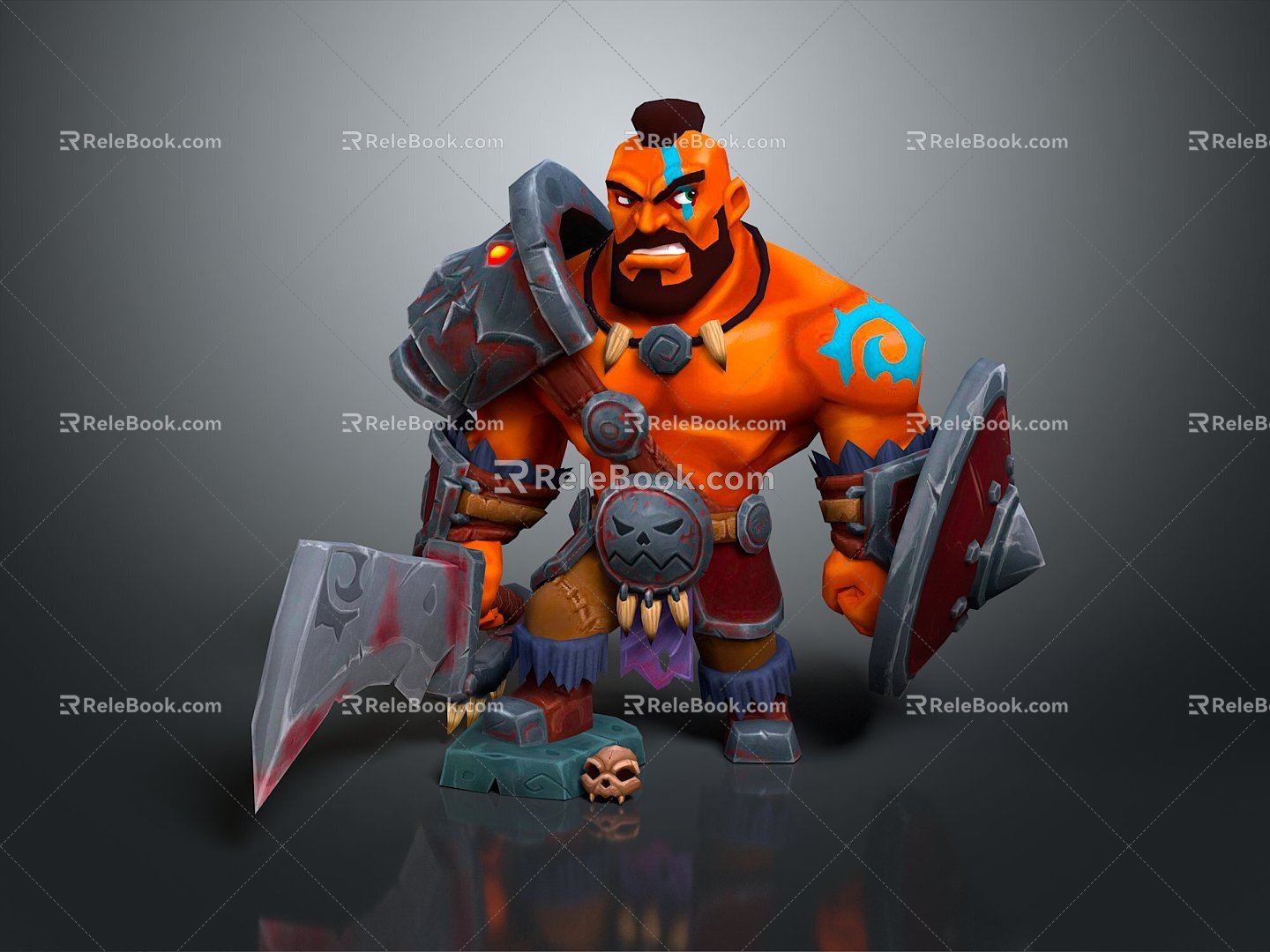 Cartoon Giant Online Game Giant Cartoon Kids Game Characters 3d model