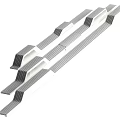 High Quality Aluminum Corrugated Heat Sink Strips For Cooling Systems