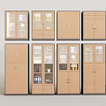 Modern Minimalist File Cabinet File Cabinet Tin Cabinet 3d model
