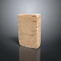 Sculpture Carving Stone Block With Textured Surface For Artistic Creation Material 3d model