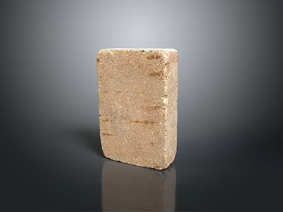 Sculpture Carving Stone Block With Textured Surface For Artistic Creation Material 3d model