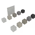 Grayish White Textured Wall Decor With Rough Mountain Like Uneven Surface