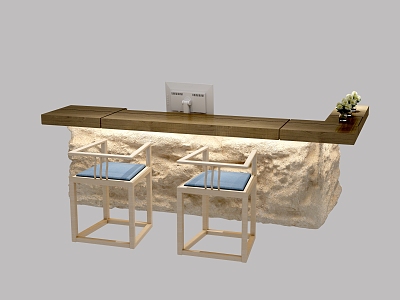 Bar 3d model