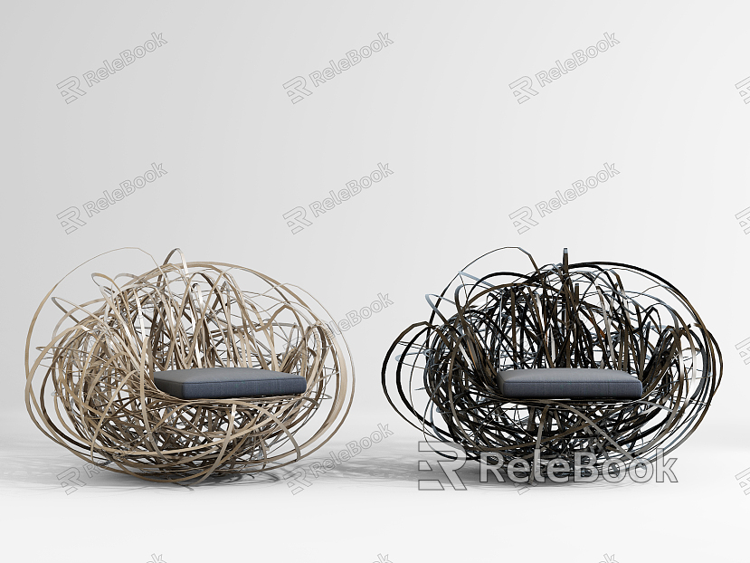 Modern Single Chair Bird's Nest Chair model