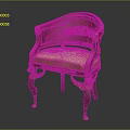 Elegant Classic Accent Chair With Wooden Frame Gold Accents And Beige Velvet Upholstery