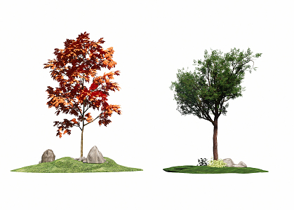 The Modern Tree 3d model