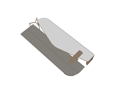 Modern coffee table 3d model