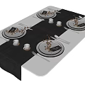 Modern ulivisalotti tableware bowls 3d model