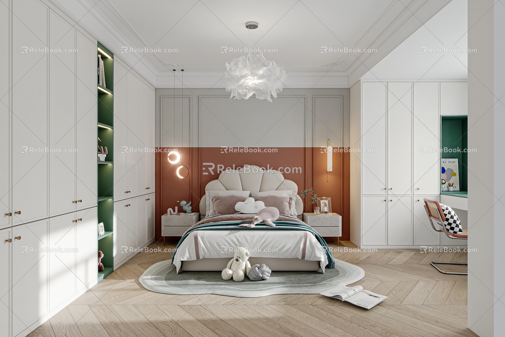 French Bedroom 3d model