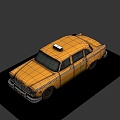 Marathon Taxi 3d model