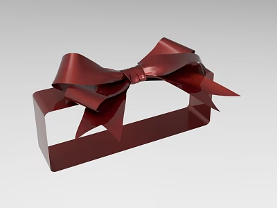 Modern Bow Type Flower Lucky Flower Love Flower Friendship Flower 3d model