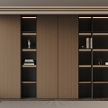 Italian Bookcase 3d model