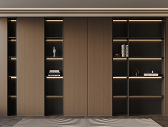 Italian Bookcase 3d model