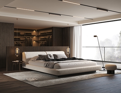 Modern Bedroom 3d model