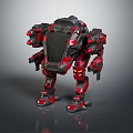 Modern Robot Warrior Robocop 3d model