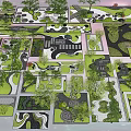 Unique Garden Ornaments With Stone Paths Green Plants Circular Designs And Layout Ideas