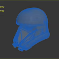 Weapon Grade Military Combat Helmet with Metallic Smooth Surface and Tactical Face Shield