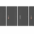 Modern security door 3d model