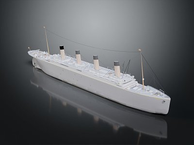 Modern cruise ship giant cruise ship luxury cruise ship large cruise ship 3d model