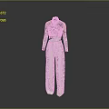 Stylish Colorful Patterned Long Sleeved Top With White High Waisted Straight Leg Trousers