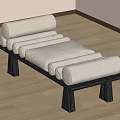 Shoe Changing Stool 3d model