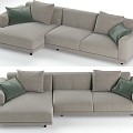 Nevyll sofa multi-person sofa corner sofa sofa modern multi-person sofa living room sofa classic sofa 3d model