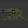 laser tower turret turntable sci-fi tower defense game tower defense sci-fi turret game turret game turret 3d model