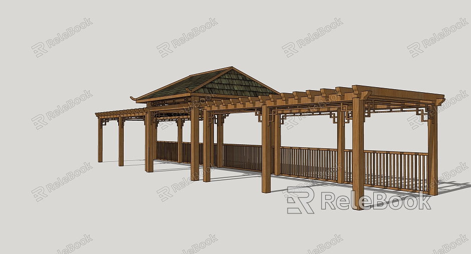 New Chinese-style Corridor model