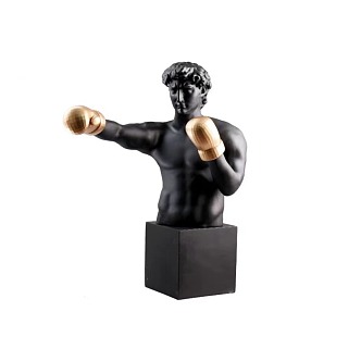 Modern Nordic Creative Boxer Figure Ornaments Hall Decorative Artwork 3d model