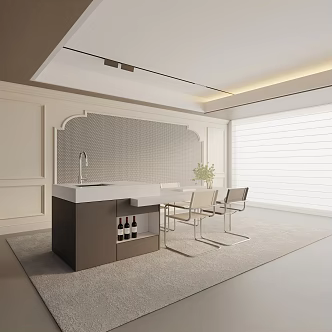 Modern Dining Chair 3d model