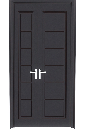 Modern double door 3d model