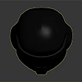 Tactical Weapon Helmet With Black Design And Full Face Shield For Military Use