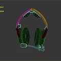 Ergonomic Over Ear Headphones With Built In Microphone And Comfortable Soft Ear Cushions