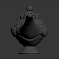Aladdin's lamp Indian kerosene lamp kerosene lamp old-fashioned oil lamp old-fashioned kerosene lamp oil lamp gasoline lamp 3d model