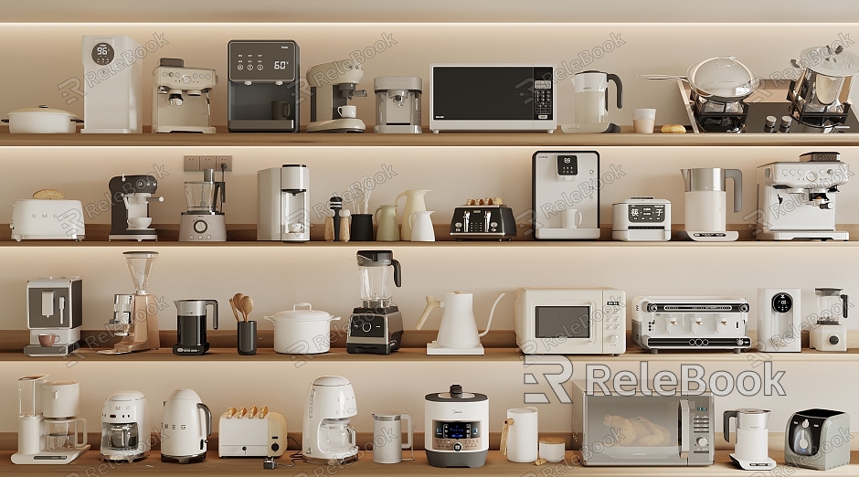 Kitchen Appliances Kitchen Supplies Coffee Machine Oven Microwave Oven Soybean Milk Machine Rice Cooker Water Dispenser Bread Machine model