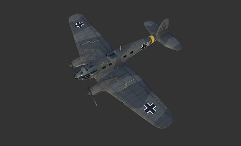 Aircraft Fighter 3d model