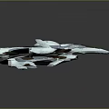 Modern fighter sci-fighter next-generation fighter sci-fighter 3d model