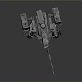 Mech Warrior Mech Soldier Machine Battlearm Mechanical Battlearm Machine Fighter Robot 3d model