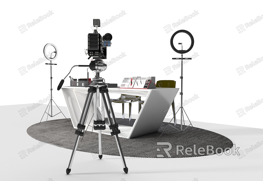 Modern live broadcast station live broadcast equipment model