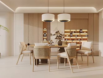 The Silent Restaurant 3d model