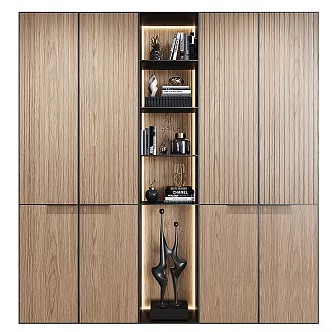 Modern wardrobe 3d model