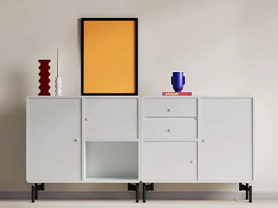 Modern Storage Cabinet Decorative Cabinet 3d model