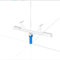 Outdoor Fitness Parallel Bars With Steel Frame And Non Slip Grips