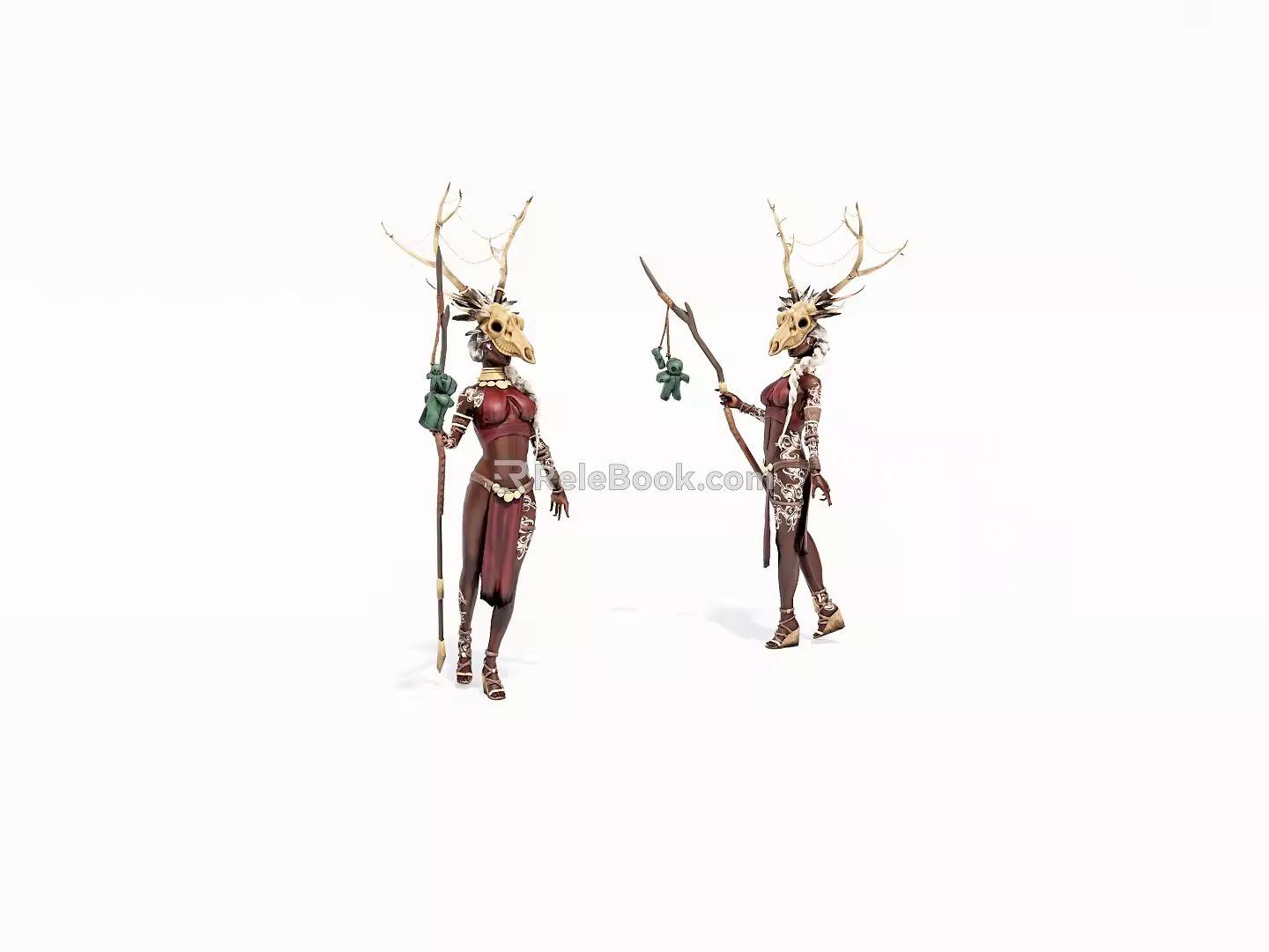 Virtual Character Animation Game Character 3d model