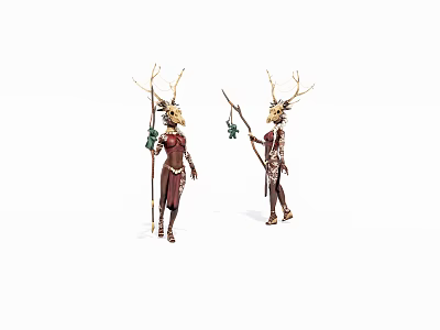 Virtual Character Animation Game Character 3d model