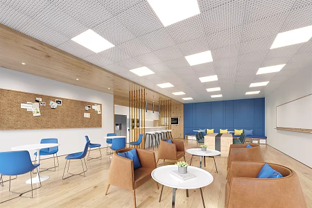 Modern pantry office pantry 3d model