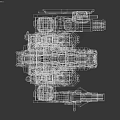 Futuristic Mech Weaponry Featuring Advanced Mechanical Structure Cannons Red Components And Detailed Design